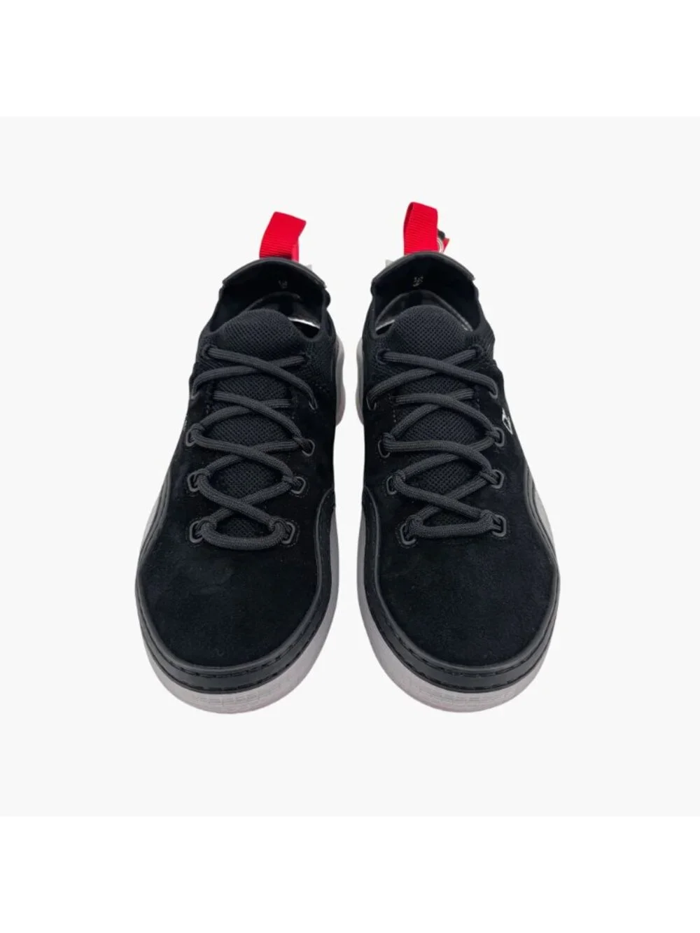 Christian Louboutin Arpoador Black Suede Sock Sneakers Size 39.5 US 9.5 Women's